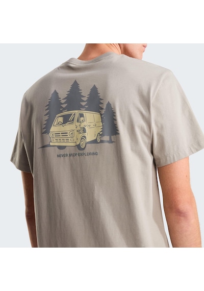 The North Face M Van Lıfe Relaxed Short Sleeve Tee-grap Erkek Tişört Nf0a8gqn2mb1 Gri