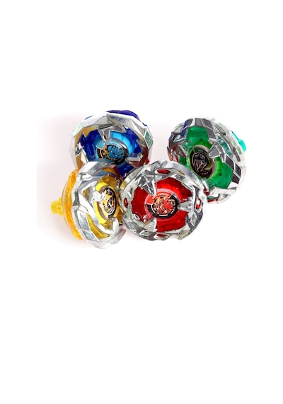 Beyblade X Battle Arena Uyumlu Thunder Gyro X 4 Adet Savaş Topu 2 Fırlatıcı 8 Parça Başlangıç Seti
