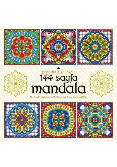 144 Sayfa Mandala - Anabella Nightingale - Kuzey Yayınları