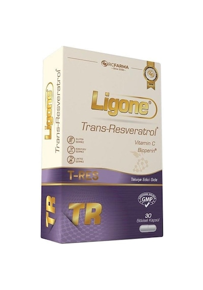 Ligone Trans-resveratrol 30 Kapsül