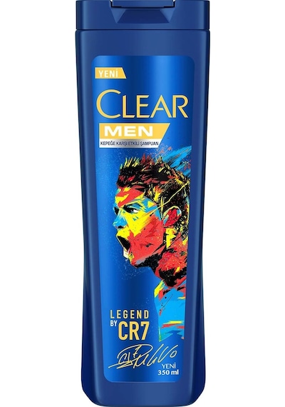 Clear Men Kepeğe Karşı Etkili Şampuan Legend By CR7 Cristiano Ronaldo 350 ML