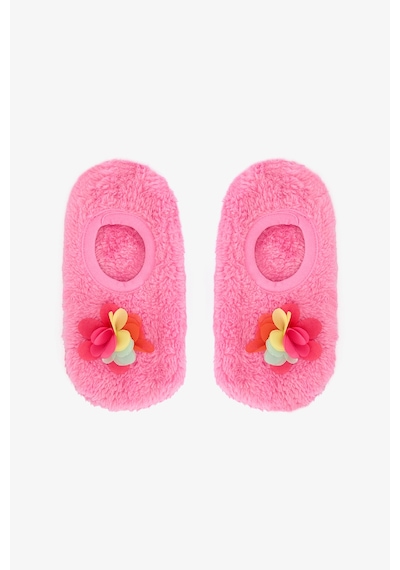 Penti Pembe Kız Çocuk Pretty Nakışlı Tokalı Kaymaz Tabanlı Ev Patiği