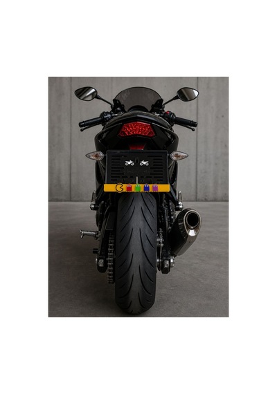 Pacman Motor Plakalık 1.kalite Kabartmalı Plakalık