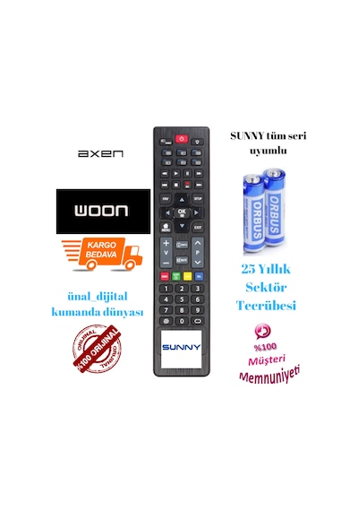 Sunny-Axen-Woon Led Tv Kumandası
