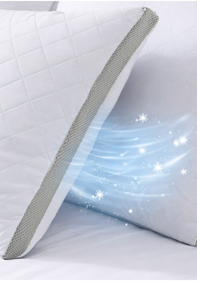 Klimalı Silikon Yastık 800 Gram - Daycool Serisi Beyaz