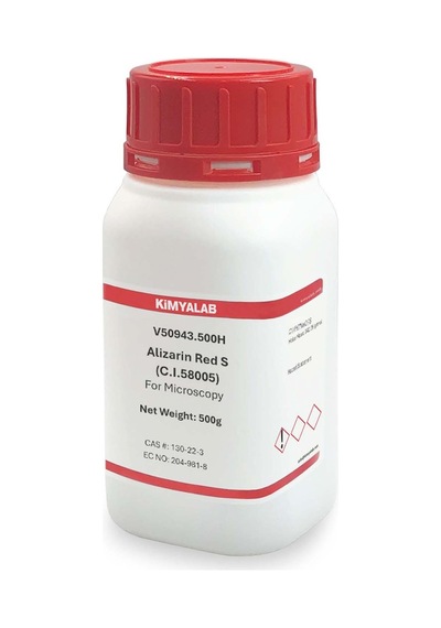 Kimyalab Alizarin Kırmızısı For Microscop 500 G