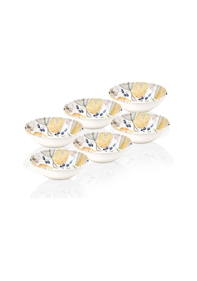 The Mia Limoncello Çorba Kasesi 6lı Set 14 Cm Renkli