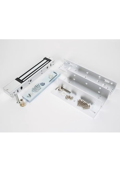 Ayrex 280 Kg Manyetik Kapı Kilidi, Elektromanyetik 12 V 420 Ma, L-z Aparat Dahil, Fail-safe Sistem, Led Göstergeli Ano