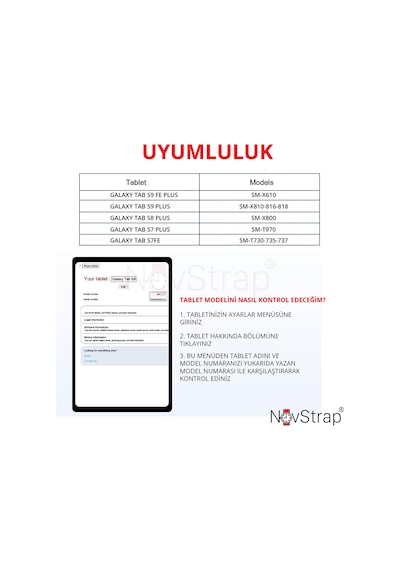 Novstrap Samsung Galaxy Tab S9 Fe Plus Sm-x610 İle Uyumlu Mıknatıslı Paper Like Ekran Koruyucu