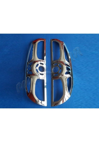 Fiat Doblo Krom Stop Çerçevesi 2010-2014 2 Parça Abs Krom