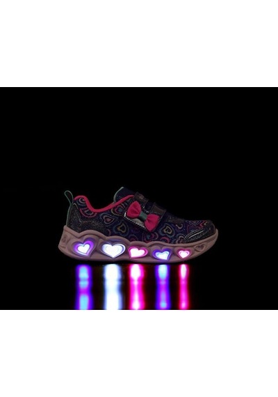 Skechers Heart Lıghts Boogıe Land Bebek Günlük Işıklı Ayakkabı 303258n-nvmt Lacivert Renkli Skechers Heart Lıghts Boogıe Land Bebek Günlük Işıklı Ayakkabı 303258n-nvmt Lacivert Renkli