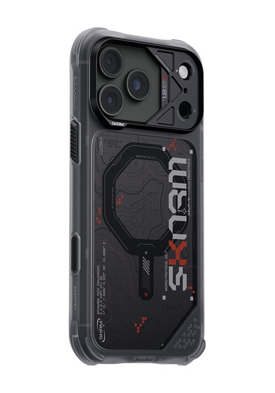 İphone 18 Pro Uyumlu Kılıf M-safe Şarj Özellikli Skinarma Sonar Kapak Siyah