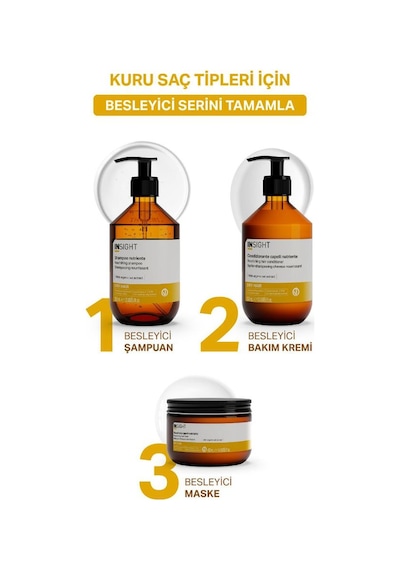 Kuru Saçlar İçin Besleyici Saç Kremi 350 Ml