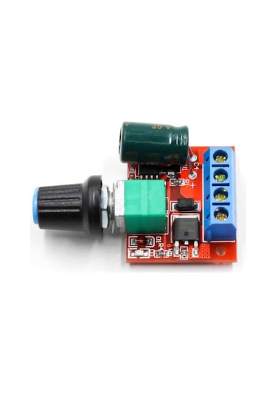5v / 35v 5a Mini Dc Motor Sürücü Hız Kontrol Devresi 0-100% Pot Kontrollü Pwm Dc Led Dimmer