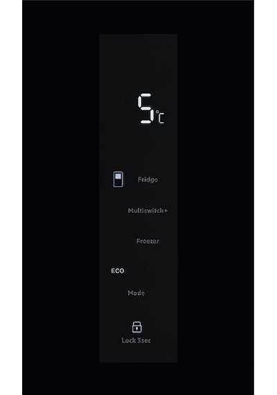 Electrolux ELT9VE52M0 522 L No-frost Gardrop Tipi Buzdolabı Siyah