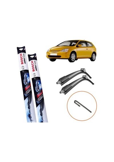 Honda Civic Hb Muz Silecek Takımı Ön Bosch Aerotwin 2001-2005