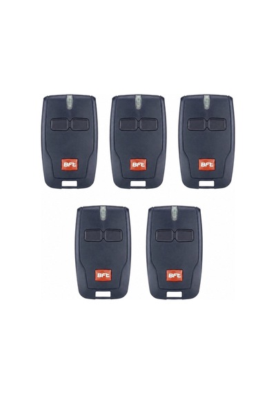 Bft Mitto B Rcb02 Kumanda 5 Li Set 433 Mhz Rolling Code Garaj Kapı Bariyer Kumandası