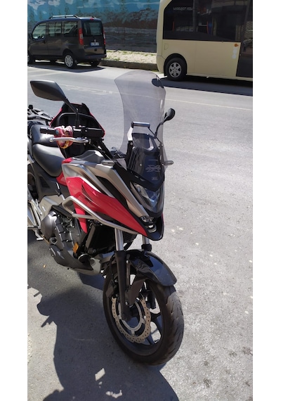 2021- 24 Honda NC 750X Uzun Ön Cam Açık Füme 56cm 4mm Zeus NC750