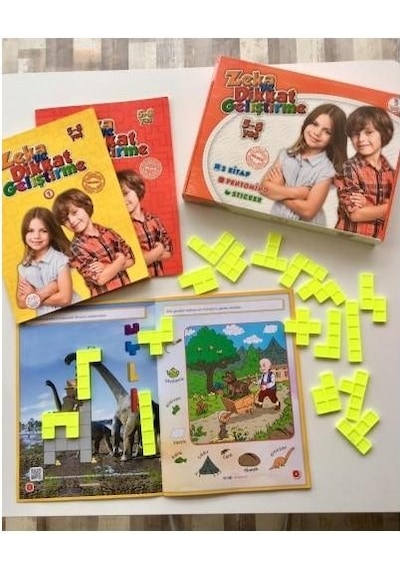 Yükselen Zeka Yayınları Zeka Ve Dikkat Geliştirme Seti 5-8 Yaş