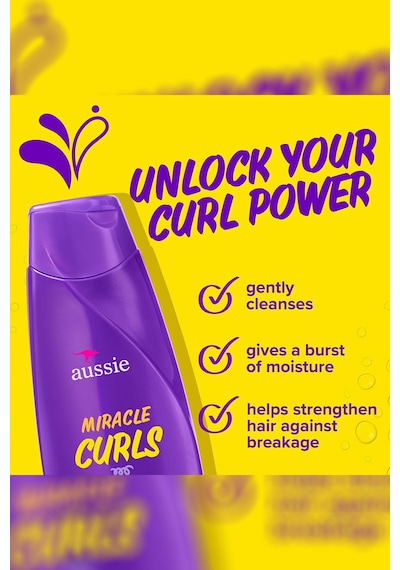 Aussie Miracle Curls Bukle Belirginleştirici Şampuan 360ml Tüm Saçlar