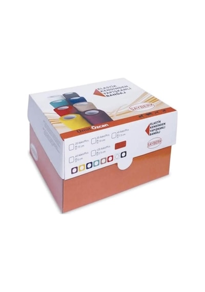 Elastik Yapışkanlı Coban Renkli Bandaj 10 Cm X 4,5 Mt Sarı