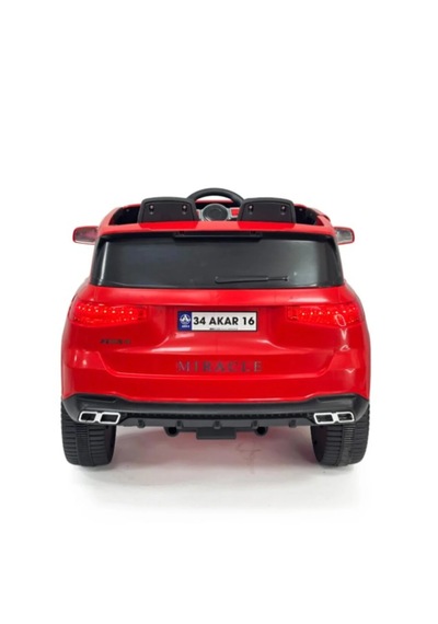 Miracle 12v Uzaktan Kumandalı Akülü Araba Suv Model Çocuk Arabası Kırmızı