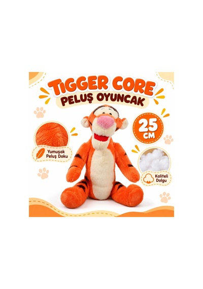 Peluş Oyuncak 25 Cm Uzunlukta Renkli Tasarım Çok Renkli