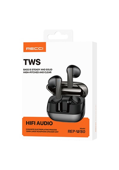 Recci REP W80 Hi-fi Bluetooth V5.3 Kulak İçi Kulaklık