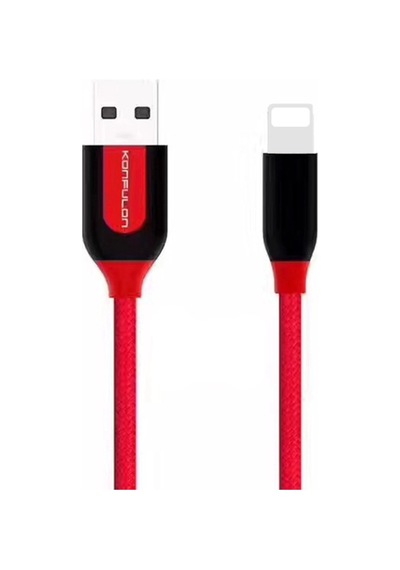 Konfulon S51 Lightning Kablo Apple     Uyumlu iPhone 1m 3a - Kırmızı