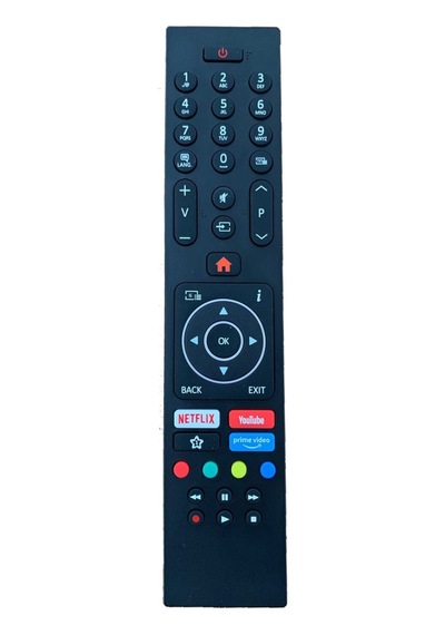 Vestel Uyumlu Turn Led Tv Kumandası - Netflix Youtube Primevideo Tuşlu