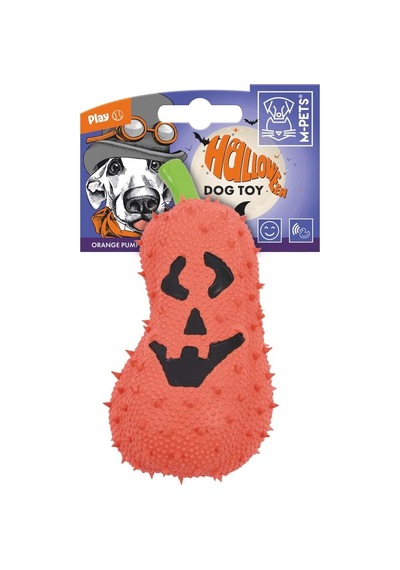 M-pets Halloween Orange Pumpkin Turuncu Köpek Oyuncağı
