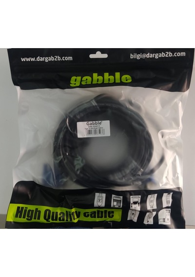 Gabble Gab-vga010 Vga 10 Mt Siyah Kablo