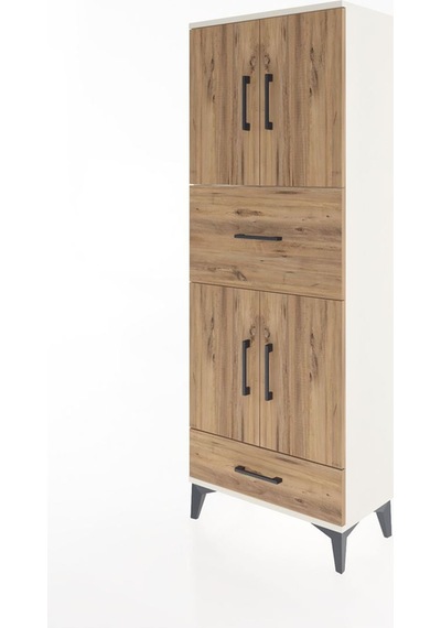 Arges Dolap 4 Raflı 2 Çekmeceli 4 Kapaklı 60x30x163 Aytaşı-çam Aytaşı Arges Dolap 4 Raflı 2 Çekmeceli 4 Kapaklı 60x30x163 Aytaşı-çam Aytaşı