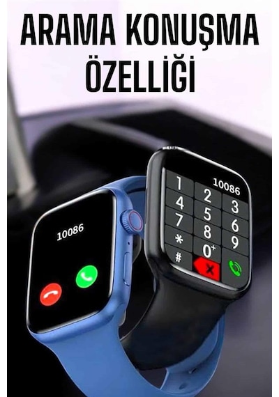 Akıllı Saat Amoled Ekran Yeni Nesil Bluetooth Bağlantılı