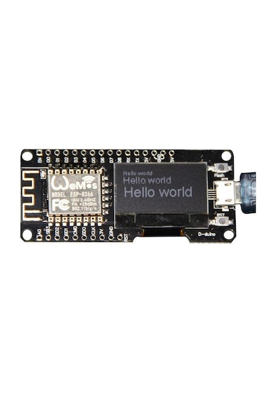 D-Duino Esp8266 0.96 Inch Oled Ekranlı Wifi Geliştirme Kartı