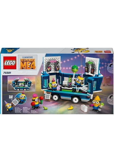 LEGO Minyonların Müzikli Parti Otobüsü 75581