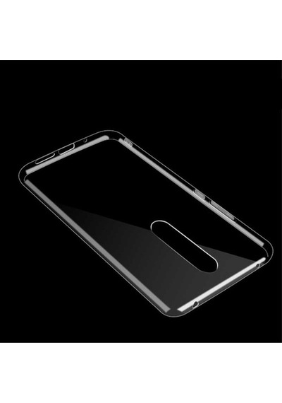 Oppo Uyumlu Reno Kılıf Zore Süper Silikon Kapak-Renksiz