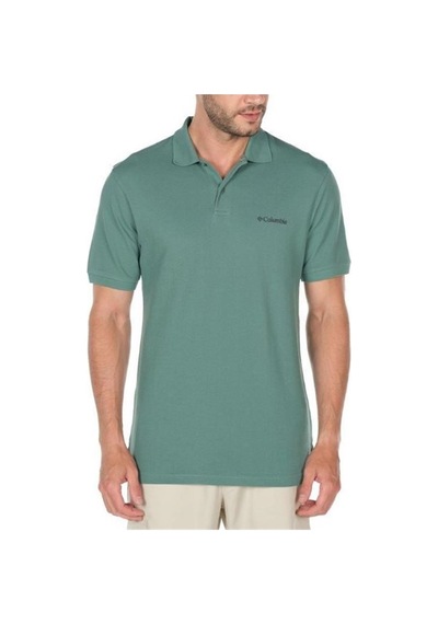 Columbia Cascade Range Solid Polo ii Erkek Tişört Yeşil