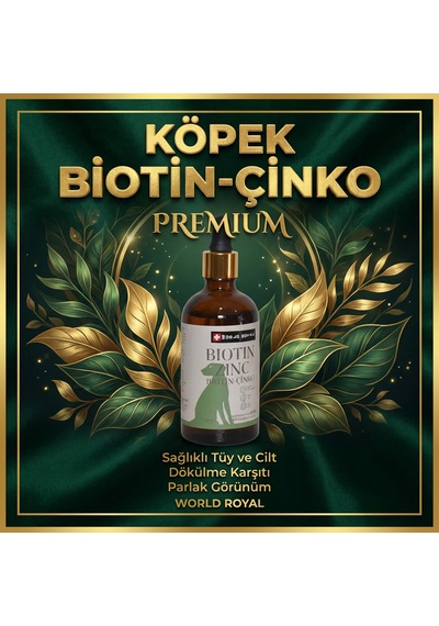 Köpek Tüy Dökülmesini Azaltan Biotin Çinko