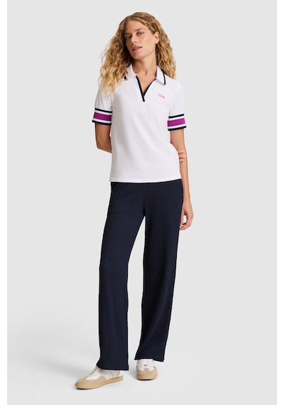 U.S. Polo Assn. U.s. Polo Assn. Kadın Beyaz Tişört 50323543-vr013