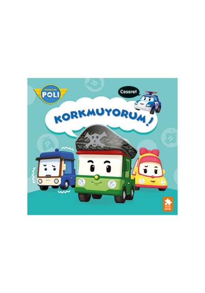 Robocar Poli-korkmuyorum - 4 Adet Tarı