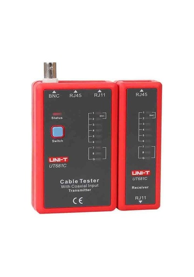 Unit Ut-681c Network Data Kablosu Test Cihazı Rj45 Test Cihazı