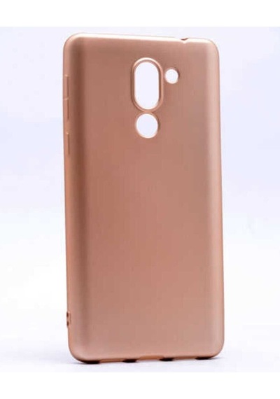 Huawei Gr5 2017 Honor 6x Kılıf Zore Premier Silikon Kapak Gold