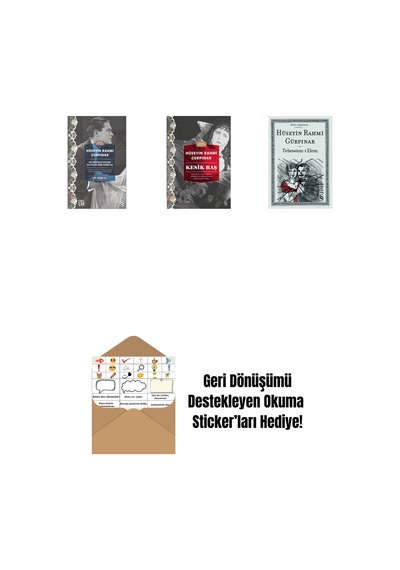Kuyrukluyıldız Altında Bir İzdivaç Cep Boy + Kesik Baş Günümüz Türkçesiyle + Tebessüm-i Elem + Okuma Sticker'ları
