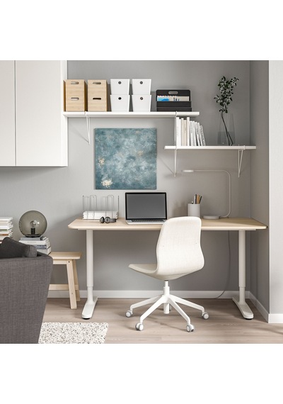Ikea Bergshult/pershult Duvar Rafı Kombinasyonu Beyaz