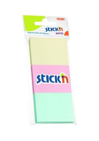 Hopax Stickn 3 Renk Yapışkanlı Not Kağıdı 38 x 51 MM