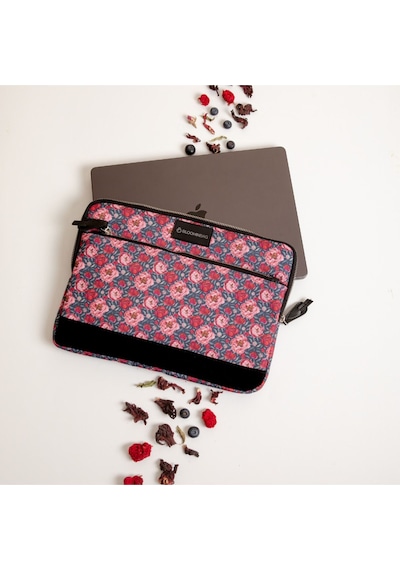 Bloominbag Blossom Lovin'14 İnç Laptop / Macbook Uyumlu Kılıf Fuşya