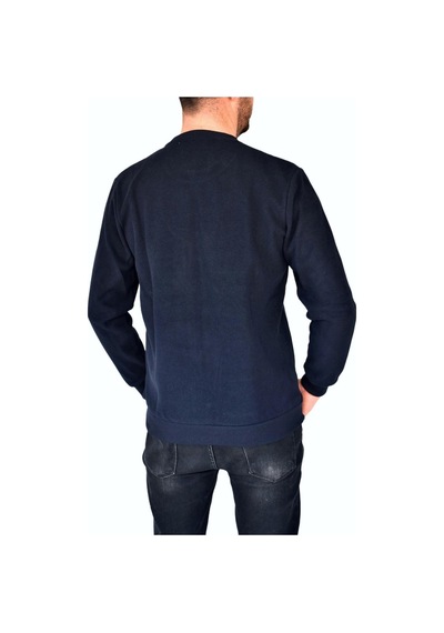 Erkek Büyük Beden Sıfır Yaka Sweatshirt 2268-btl Bgl-st02355 001