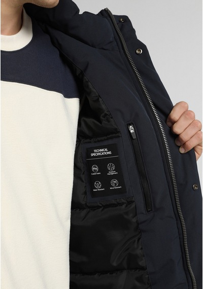 Colin's Colins Regular Fit Dik Yaka Fermuarlı Astarlı Erkek Lacivert Kaban Cl1082065 Q1.v1 Nav