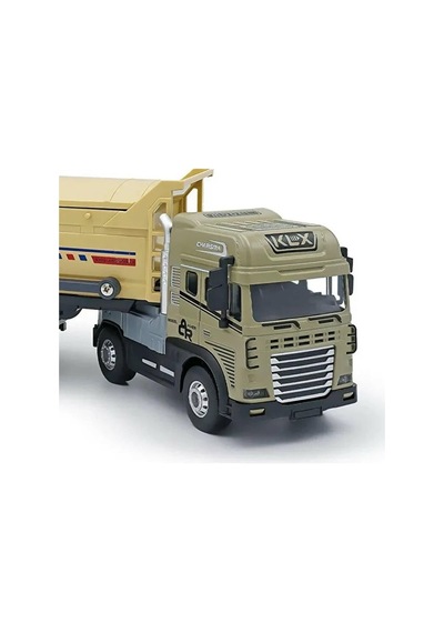 Sesli Işıklı Tanker Tır 3+ Yaş 40 Cm Dev Boy Sürtmeli Oyuncak Araç